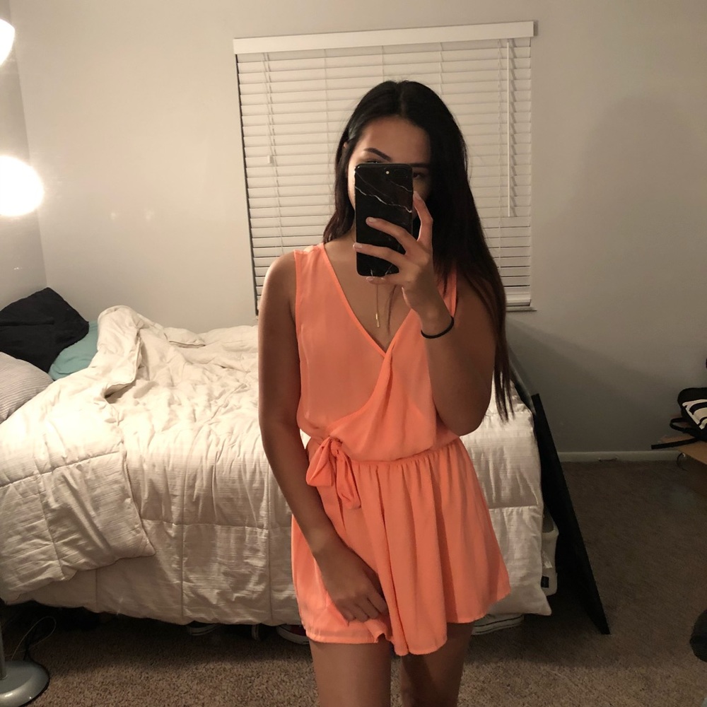 Coral romper
